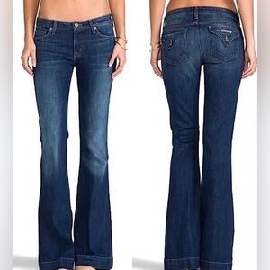 Hudson Jeans Dark Blue Flare Denim